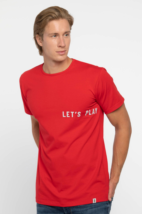Men’s T-shirt Let’s play