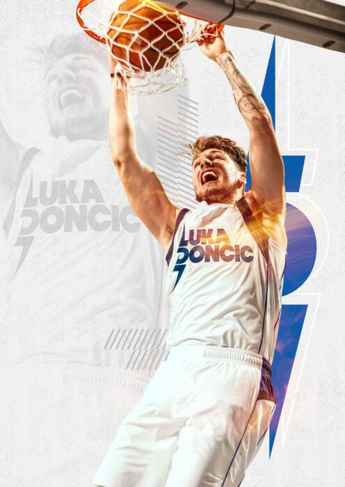 Luka Dončić 77 Poster 09