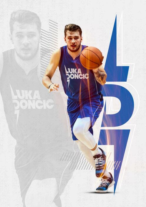 Luka Dončić 77 Poster 10